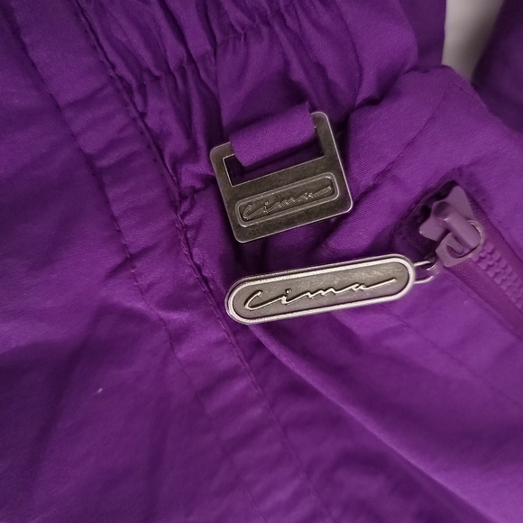 CIMA Skiwear Snowboard High Waisted Pants Purple Woman's Sz 10 - Picture 3 of 9